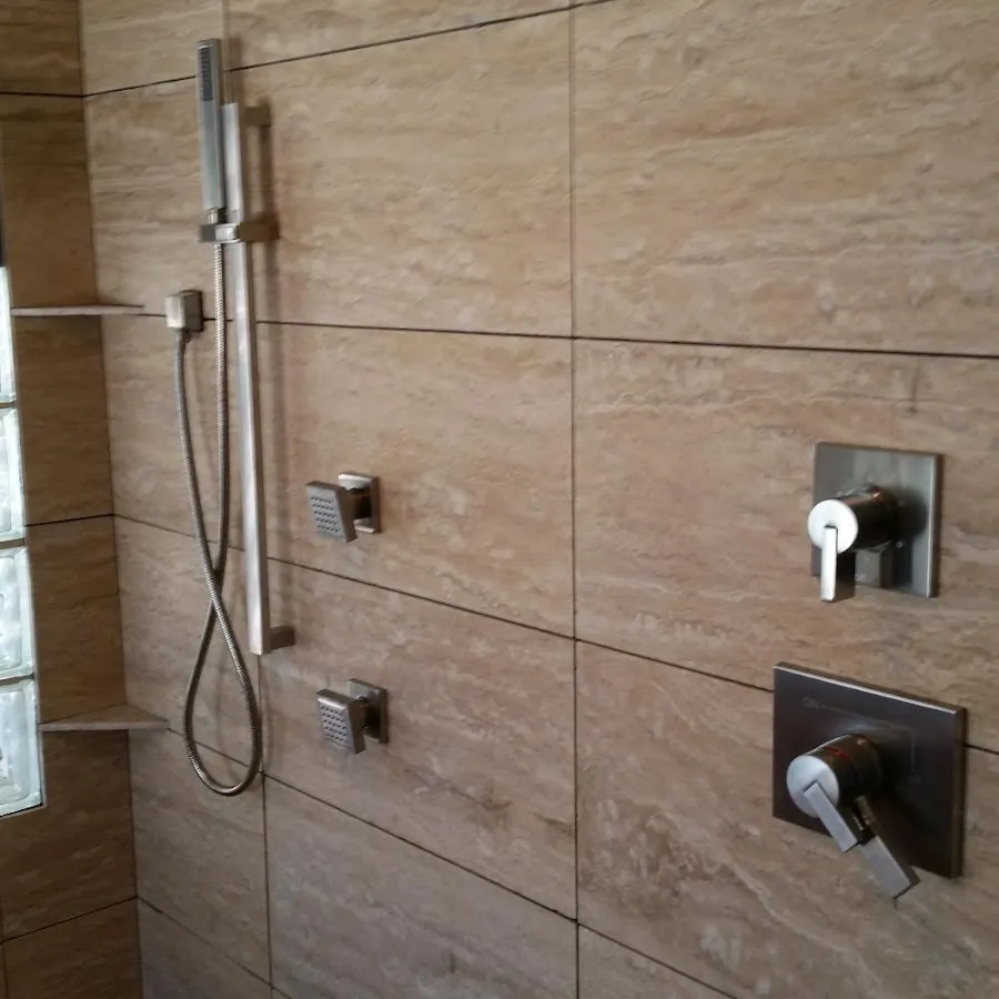 Shower fixture installation for Water Heater Replacement in Brookfield